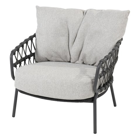 4 Seasons Outdoor Calpi stoel bank loungeset 4 delig rope 4 Seasons Outdoor 4 Seasons Outdoor Calpi stoel bank loungeset 4 delig rope 4 Seasons Outdoor