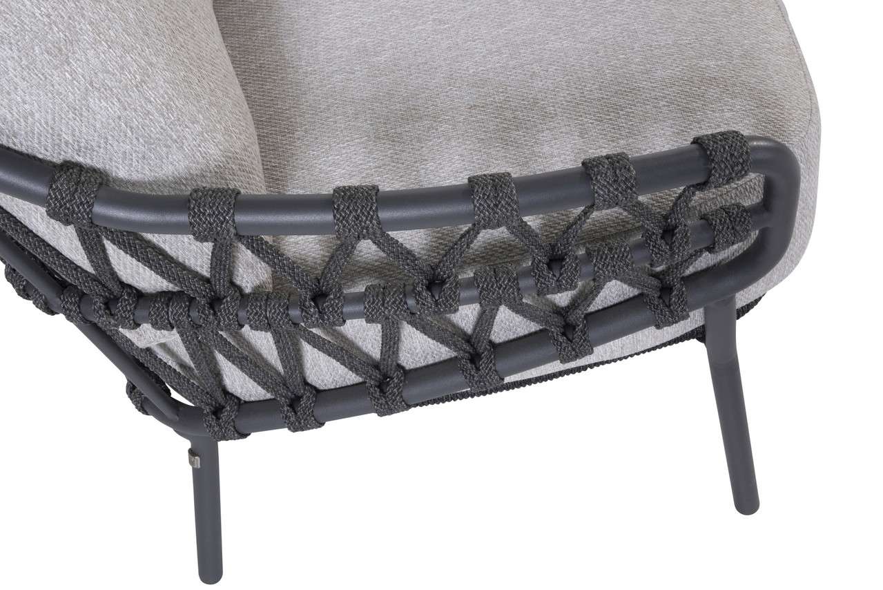 4 Seasons Outdoor Calpi stoel bank loungeset 4 delig rope 4 Seasons Outdoor 4 Seasons Outdoor Calpi stoel bank loungeset 4 delig rope 4 Seasons Outdoor