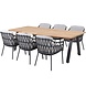 4 Seasons Outdoor Ambassador Calpi dining tuintset 240x100xH75 cm 7 delig 4 Seasons Outdoor 4 Seasons Outdoor Ambassador Calpi dining tuintset 240x100xH75 cm 7 delig 4 Seasons Outdoor