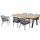 4 Seasons Outdoor Ambassador Calpi dining tuintset 240x100xH75 cm 7 delig 4 Seasons Outdoor 4 Seasons Outdoor Ambassador Calpi dining tuintset 240x100xH75 cm 7 delig 4 Seasons Outdoor