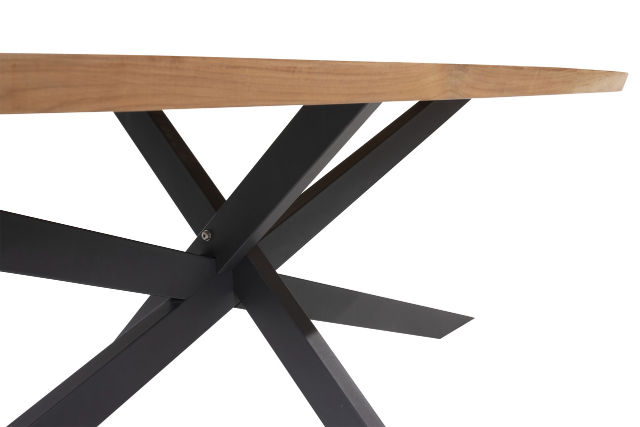 4 Seasons Outdoor Prado Calpi dining tuinset 240x115xH75 cm 7 delig antraciet 4 Seasons Outdoor 4 Seasons Outdoor Prado Calpi dining tuinset 240x115xH75 cm 7 delig antraciet 4 Seasons Outdoor