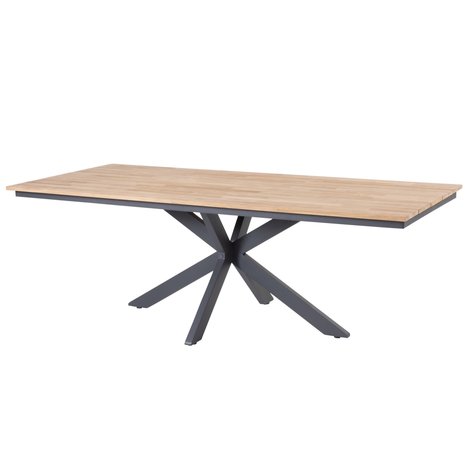 4 Seasons Outdoor Minerva dining tuintafel 220x95xH75 cm teak alu 4 Seasons 4 Seasons Outdoor Minerva dining tuintafel 220x95xH75 cm teak alu 4 Seasons