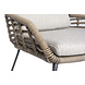 4 Seasons Outdoor Lugano dining tuinstoel met 2 kussens pure 4 Seasons Outdoor Lugano dining tuinstoel met 2 kussens pure