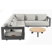 4 Seasons Outdoor 4 Seasons Outdoor Metropolitan hoek loungeset 4 delig rechts