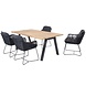 Taste 4SO Belmond Ambassador dining tuinset 180x100xH75 cm 5 delig antraciet wicker Taste 4SO Taste 4SO Belmond Ambassador dining tuinset 180x100xH75 cm 5 delig antraciet wicker Taste 4SO