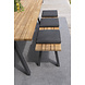 Taste 4SO Ambassador sportbank 200x40 natural teak met 3 kussens Taste 4SO Ambassador sportbank 200x40 natural teak met 3 kussens