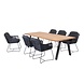 4 Seasons Outdoor Belmond Ambassador dining tuinset 240x100xH75 cm 7 delig antraciet 4 Seasons Outdoor 4 Seasons Outdoor Belmond Ambassador dining tuinset 240x100xH75 cm 7 delig antraciet 4 Seasons Outdoor