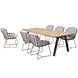 4 Seasons Outdoor Ambassador Lugano dinint tuinset 240x100xH75 7 delig 4 Seasons Outdoor 4 Seasons Outdoor Ambassador Lugano dinint tuinset 240x100xH75 7 delig 4 Seasons Outdoor