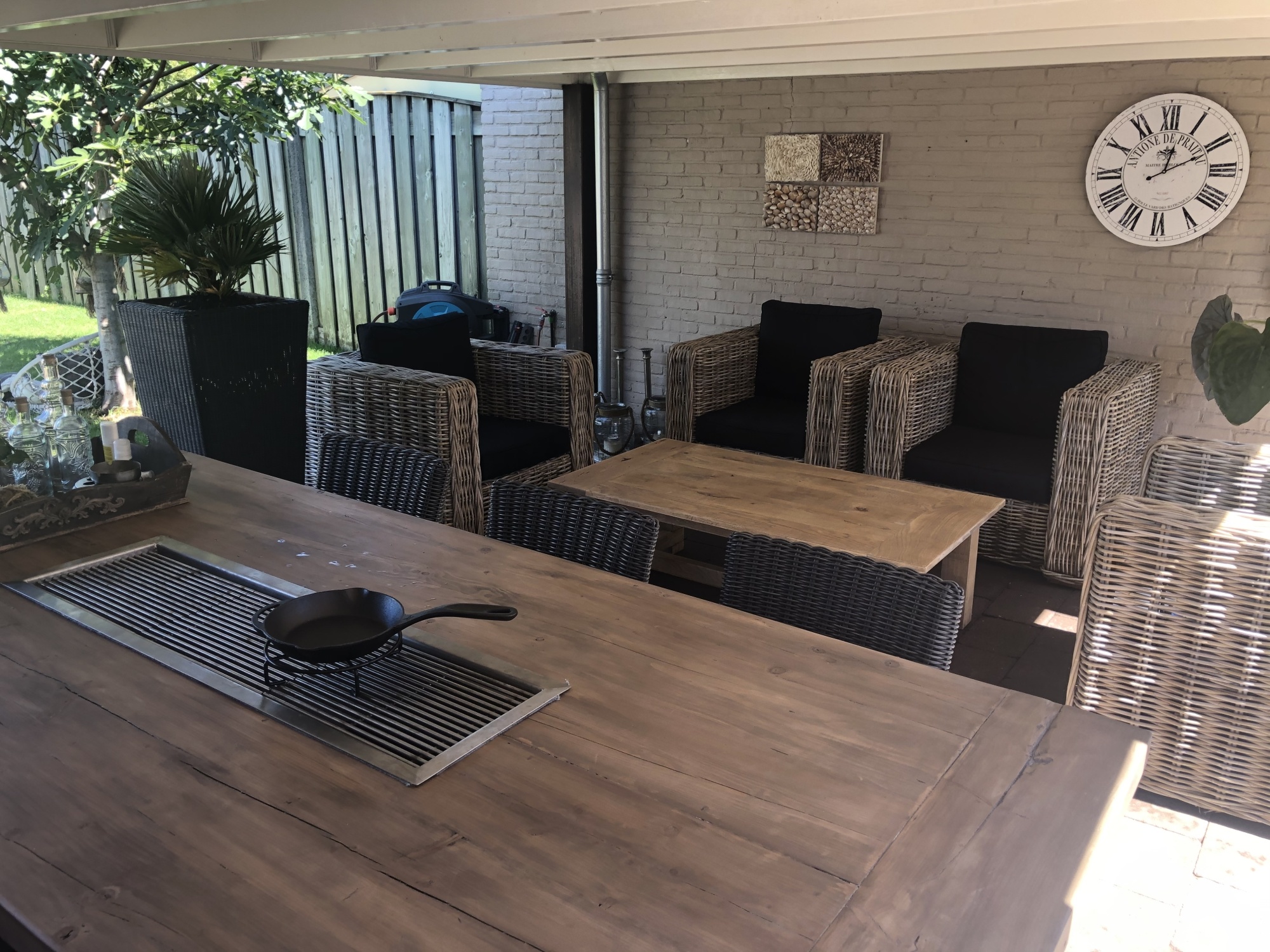 Het verwerken van kleurvakken in je tuin