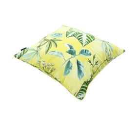 Madison Sierkussen 50x50 cm met paspel Mauel pastel yellow Madison Sierkussen 50x50 cm met paspel Mauel pastel yellow