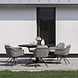 4 Seasons Outdoor Focus dining tuinstoel met 2 kussens silvergrey 4 Seasons Outdoor Focus dining tuinstoel met 2 kussens silvergrey