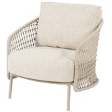 4 Seasons Outdoor Puccini lounge tuinstoel met 2 kussens latte 4 Seasons Outdoor 4 Seasons Outdoor Puccini lounge tuinstoel met 2 kussens latte 4 Seasons Outdoor