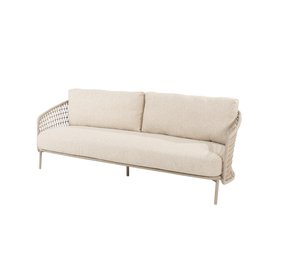 4 Seasons Outdoor Puccini 3-zits bank met 3 kussens latte 4 Seasons Outdoor 4 Seasons Outdoor Puccini 3-zits bank met 3 kussens latte 4 Seasons Outdoor