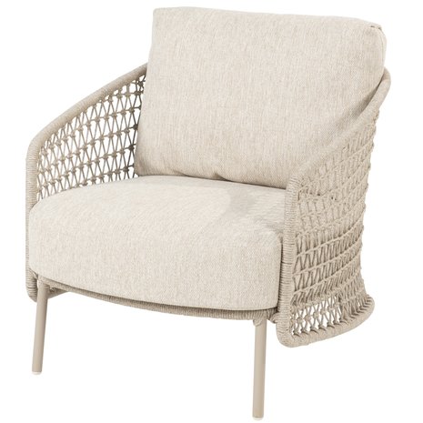 4 Seasons Outdoor Puccini stoel bank loungeset 3 delig rope latte 4 Seasons Outdoor 4 Seasons Outdoor Puccini stoel bank loungeset 3 delig rope latte 4 Seasons Outdoor