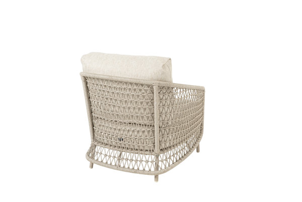 4 Seasons Outdoor Puccini stoel bank loungeset 4 delig rope latte 4 Seasons Outdoor 4 Seasons Outdoor Puccini stoel bank loungeset 4 delig rope latte 4 Seasons Outdoor