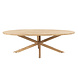 Taste 4SO Prado dining tuintafel ellips 240x115x75 cm teak Taste 4SO Taste 4SO Prado dining tuintafel ellips 240x115x75 cm teak Taste 4SO