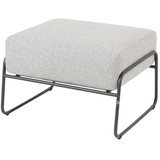 4 Seasons Outdoor Balade voetenbank met kussen antraciet 4 Seasons Outdoor Balade voetenbank met kussen antraciet