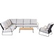 4 Seasons Outdoor Balade hoek loungeset 6 delig antraciet 4 Seasons Outdoor 4 Seasons Outdoor Balade hoek loungeset 6 delig antraciet 4 Seasons Outdoor