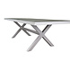 AVH-Collectie New Delhi dining tuintafel 244x103,5xH74 cm met kruispoot wit AVH-Collectie New Delhi dining tuintafel 244x103,5xH74 cm met kruispoot wit
