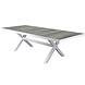 AVH-Collectie New Delhi dining tuintafel 244x103,5xH74 cm met kruispoot wit AVH-Collectie New Delhi dining tuintafel 244x103,5xH74 cm met kruispoot wit