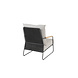 4 Seasons Outdoor Balade stoel bank loungeset 4 delig antraciet 4 Seasons Outdoor 4 Seasons Outdoor Balade stoel bank loungeset 4 delig antraciet 4 Seasons Outdoor