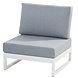 Taste 4SO Matisse hoek loungeset 4 delig aluminium wit Taste 4SO Taste 4SO Matisse hoek loungeset 4 delig aluminium wit Taste 4SO