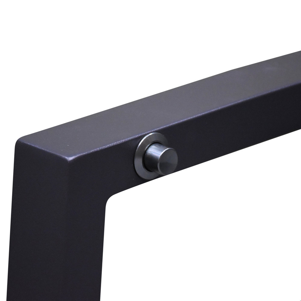 AVH-Collectie Dallas ligbed 162x70xH101 cm antraciet wicker AVH-Collectie Dallas ligbed 162x70xH101 cm antraciet wicker