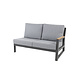 Taste 4SO Gigi hoek loungeset 5 delig aluminium antraciet Taste 4SO Taste 4SO Gigi hoek loungeset 5 delig aluminium antraciet Taste 4SO