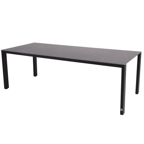 4 Seasons Outdoor Goa dining tuintafel 220x95xH75 cm HPL slate antraciet aluminium 4 Seasons Outdoor 4 Seasons Outdoor Goa dining tuintafel 220x95xH75 cm HPL slate antraciet aluminium 4 Seasons Outdoor