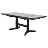 AVH-Collectie Venezia uitschuifbare lounge-diningtafel in hoogte verstelbaar 143-183x88xH51-H75 cm antraciet AVH-Collectie Venezia uitschuifbare lounge-diningtafel in hoogte verstelbaar 143-183x88xH51-H75 cm antraciet