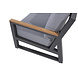 Taste 4SO Gigi hoek loungeset 4 delig aluminium antraciet Taste 4SO Taste 4SO Gigi hoek loungeset 4 delig aluminium antraciet Taste 4SO