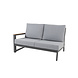 Taste 4SO Gigi hoek loungeset 3 delig aluminium antraciet Taste 4SO Taste 4SO Gigi hoek loungeset 3 delig aluminium antraciet Taste 4SO