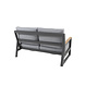 Taste 4SO Gigi hoek loungeset 3 delig aluminium antraciet Taste 4SO Taste 4SO Gigi hoek loungeset 3 delig aluminium antraciet Taste 4SO