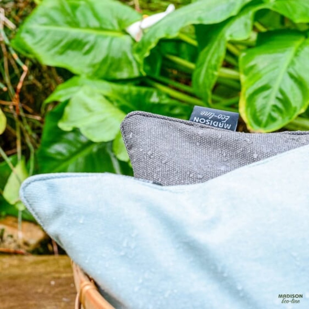 Madison Standenstoel hoge rug kussen 120x50 cm Dark grey eco