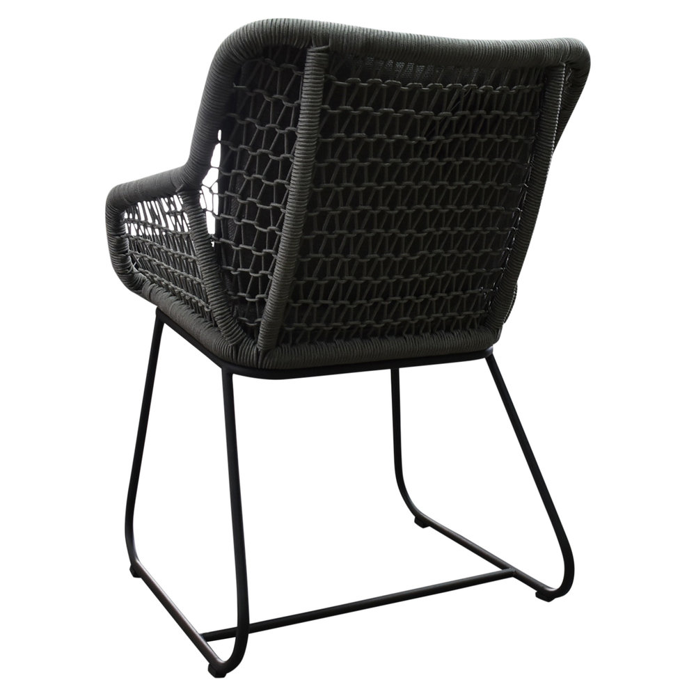 AVH-Collectie Savona dining tuinstoel rope grijs AVH-Collectie Savona dining tuinstoel rope grijs