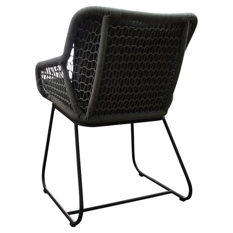 AVH-Collectie Savona dining tuinstoel rope grijs AVH-Collectie Savona dining tuinstoel rope grijs