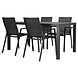 AVH-Collectie New Valley Ardore dining tuinset 160x90xH75 cm 5 delig antraciet aluminium AVH-Collectie New Valley Ardore dining tuinset 160x90xH75 cm 5 delig antraciet aluminium