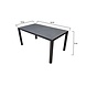 AVH-Collectie Portofino Ardore dining tuinset 160x90xH75 cm 5 delig antraciet rope aluminium AVH-Collectie Portofino Ardore dining tuinset 160x90xH75 cm 5 delig antraciet rope aluminium