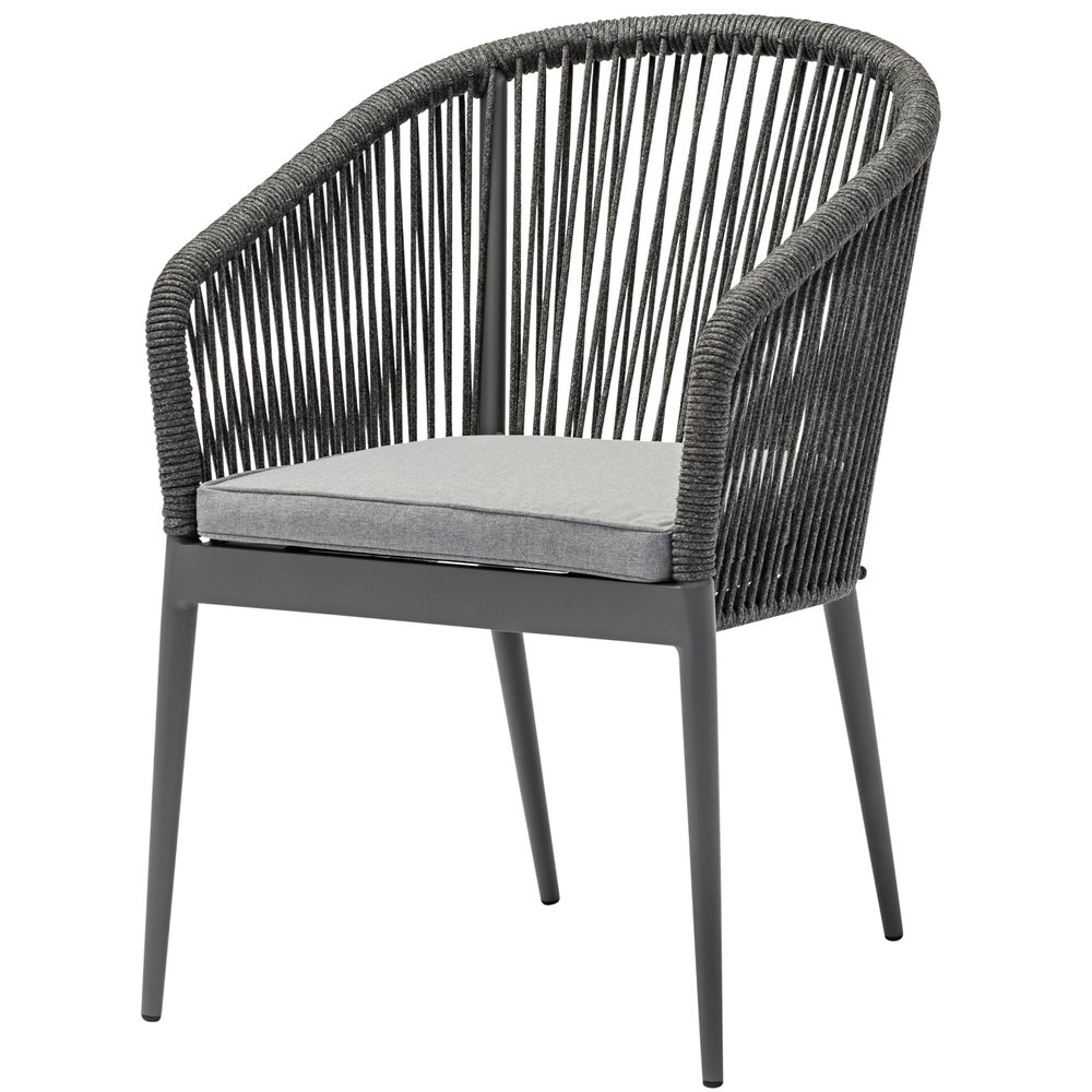 AVH-Collectie Lissabon dining tuinstoel rope stapelbaar AVH-Collectie Lissabon dining tuinstoel rope stapelbaar