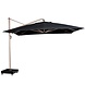 Platinum Icon premium zweefparasol 350x350 cm oak mast faded black