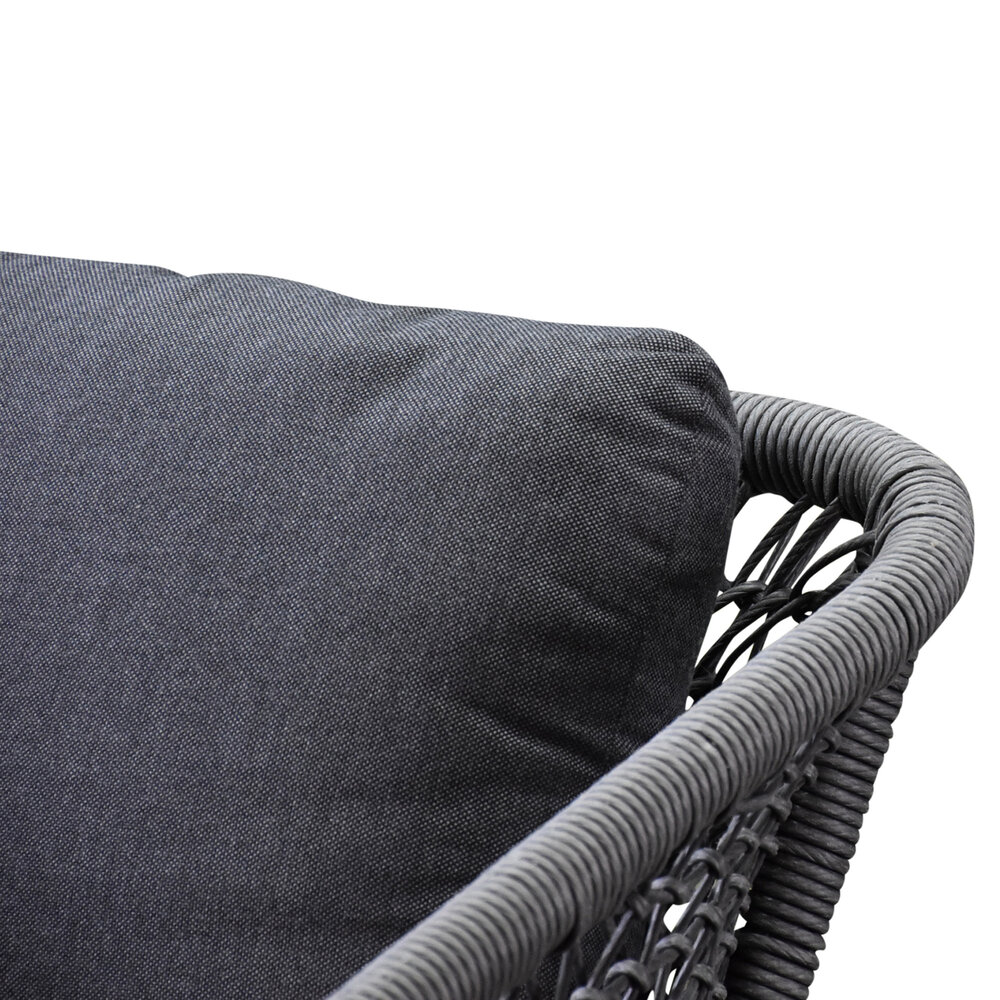 AVH-Collectie Eagle dining tuinstoel grijs wicker rope AVH-Collectie Eagle dining tuinstoel grijs wicker rope