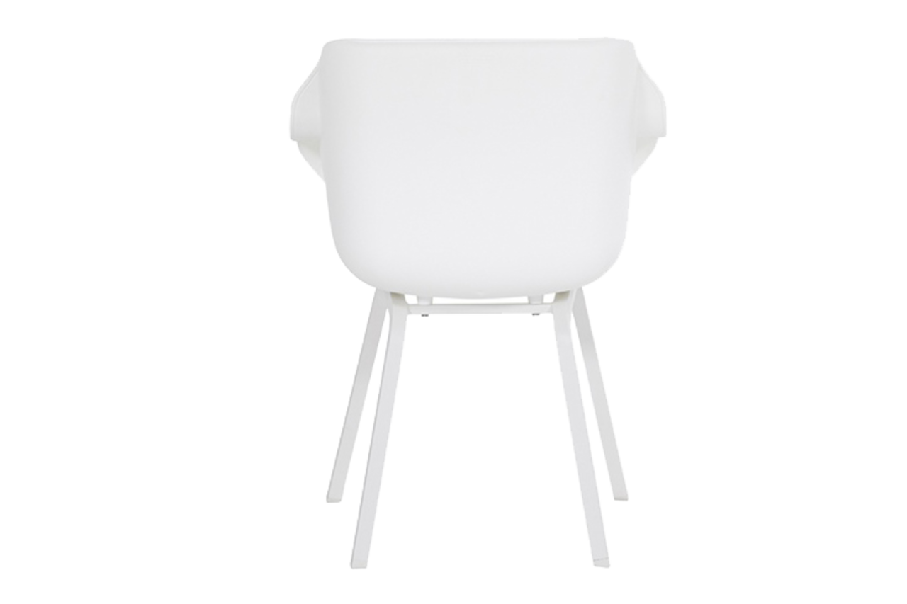 Hartman 2x Sophie Element dining tuinstoel wit Hartman Hartman 2x Sophie Element dining tuinstoel wit Hartman