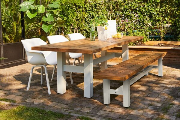 Hartman 4x Sophie Element dining tuinstoel wit Hartman Hartman 4x Sophie Element dining tuinstoel wit Hartman