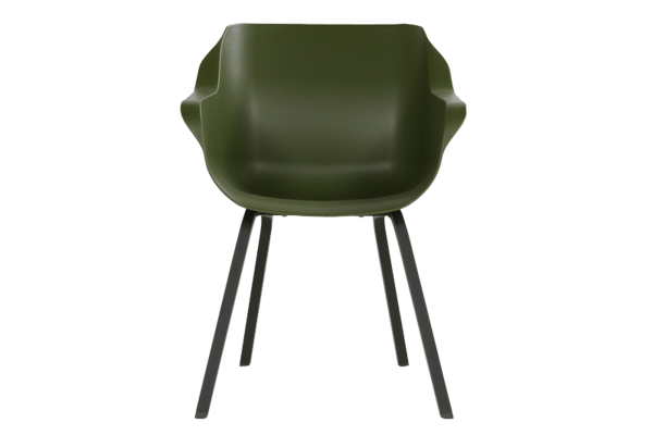 Hartman 2x Sophie Element dining tuinstoel mosgroen Hartman Hartman 2x Sophie Element dining tuinstoel mosgroen Hartman