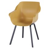 Hartman Sophie Element dining tuinstoel curry yellow Hartman Hartman Sophie Element dining tuinstoel curry yellow Hartman