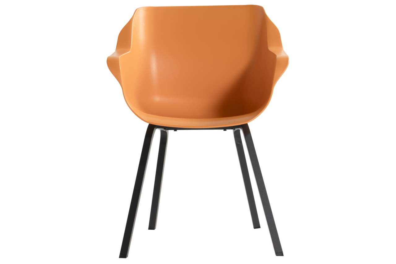 Hartman 2x Sophie Element dining tuinstoel oranje Hartman Hartman 2x Sophie Element dining tuinstoel oranje Hartman