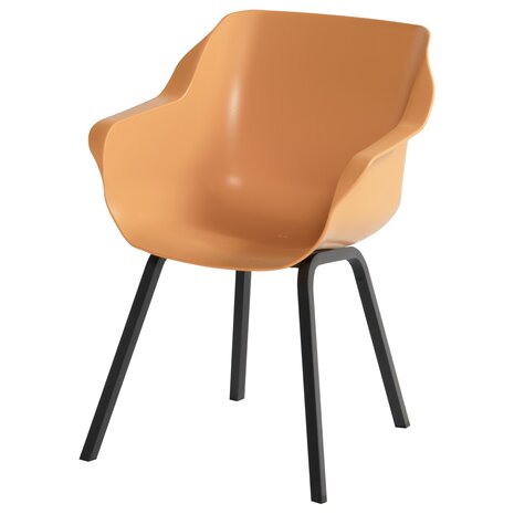Hartman 2x Sophie Element dining tuinstoel oranje Hartman Hartman 2x Sophie Element dining tuinstoel oranje Hartman