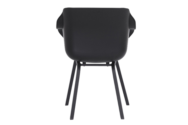 Hartman 4x Sophie Element dining tuinstoel zwart Hartman Hartman 4x Sophie Element dining tuinstoel zwart Hartman