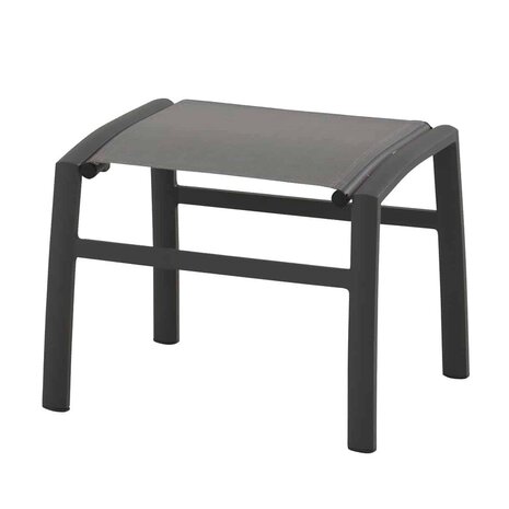 Taste 4SO Verona voetenbank antraciet aluminium Taste 4SO Verona voetenbank antraciet aluminium