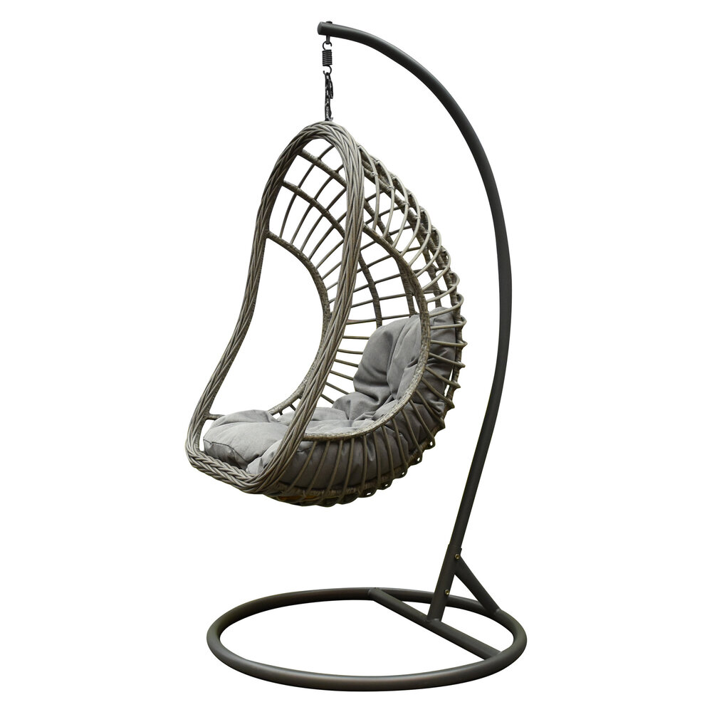 Herhaald gevaarlijk Alexander Graham Bell Showroommodel Katico hangstoel swing egg chair - - AVH Outdoor Tuinmeubelen